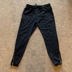 Zyia zipper peak joggers
